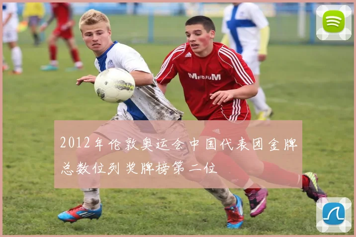 2012年伦敦奥运会中国代表团金牌总数位列奖牌榜第二位